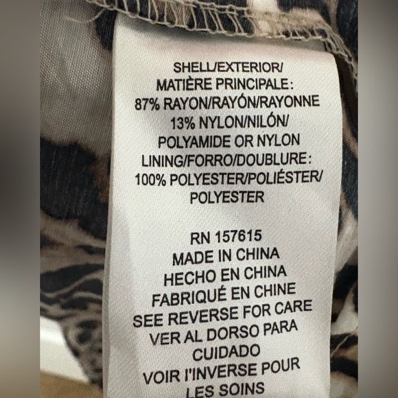 NWT Joie Leopard Print Dress with Bow Details - Picture 7 of 7